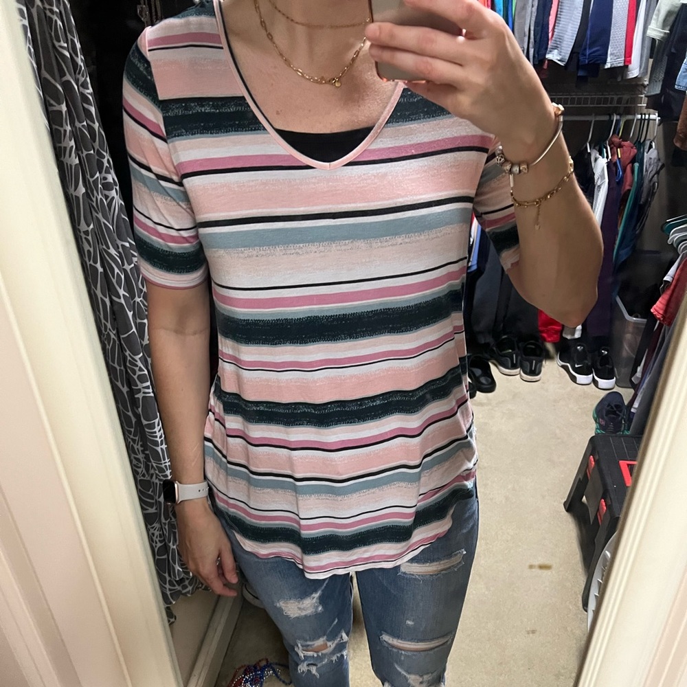 Maurices 24/7 striped top